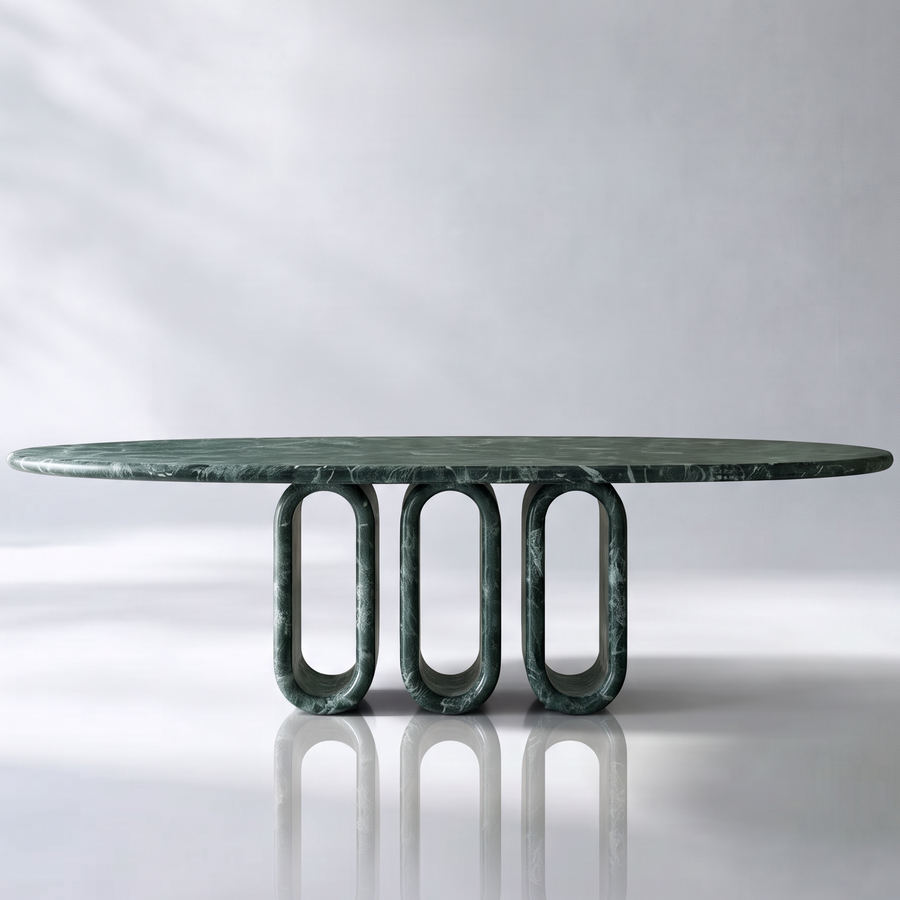 Luma Marble Dining Table