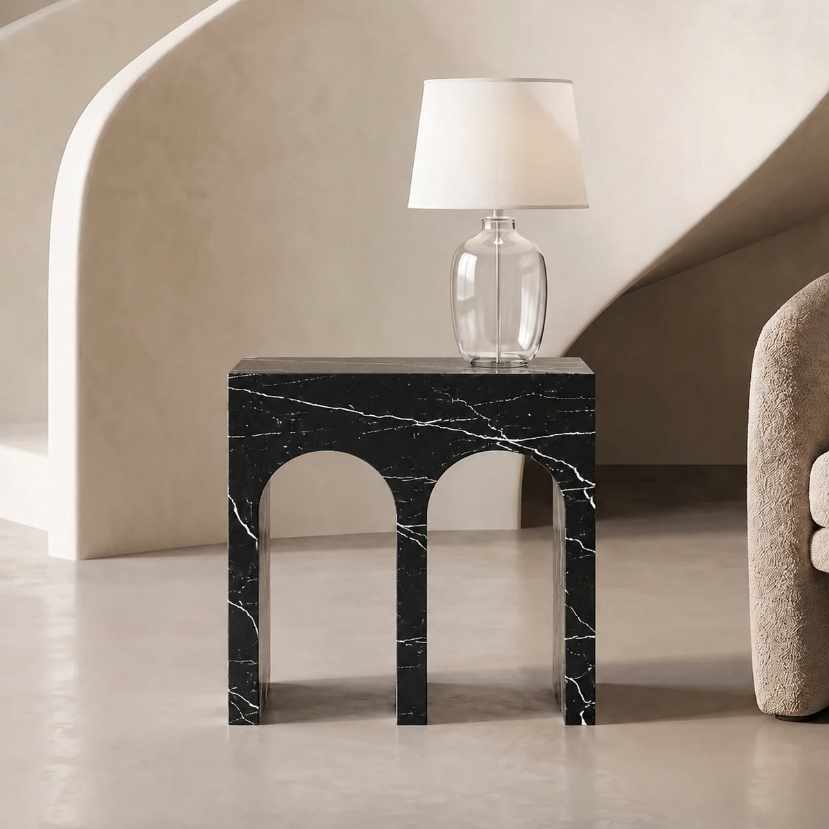 Portico Marble Side Table