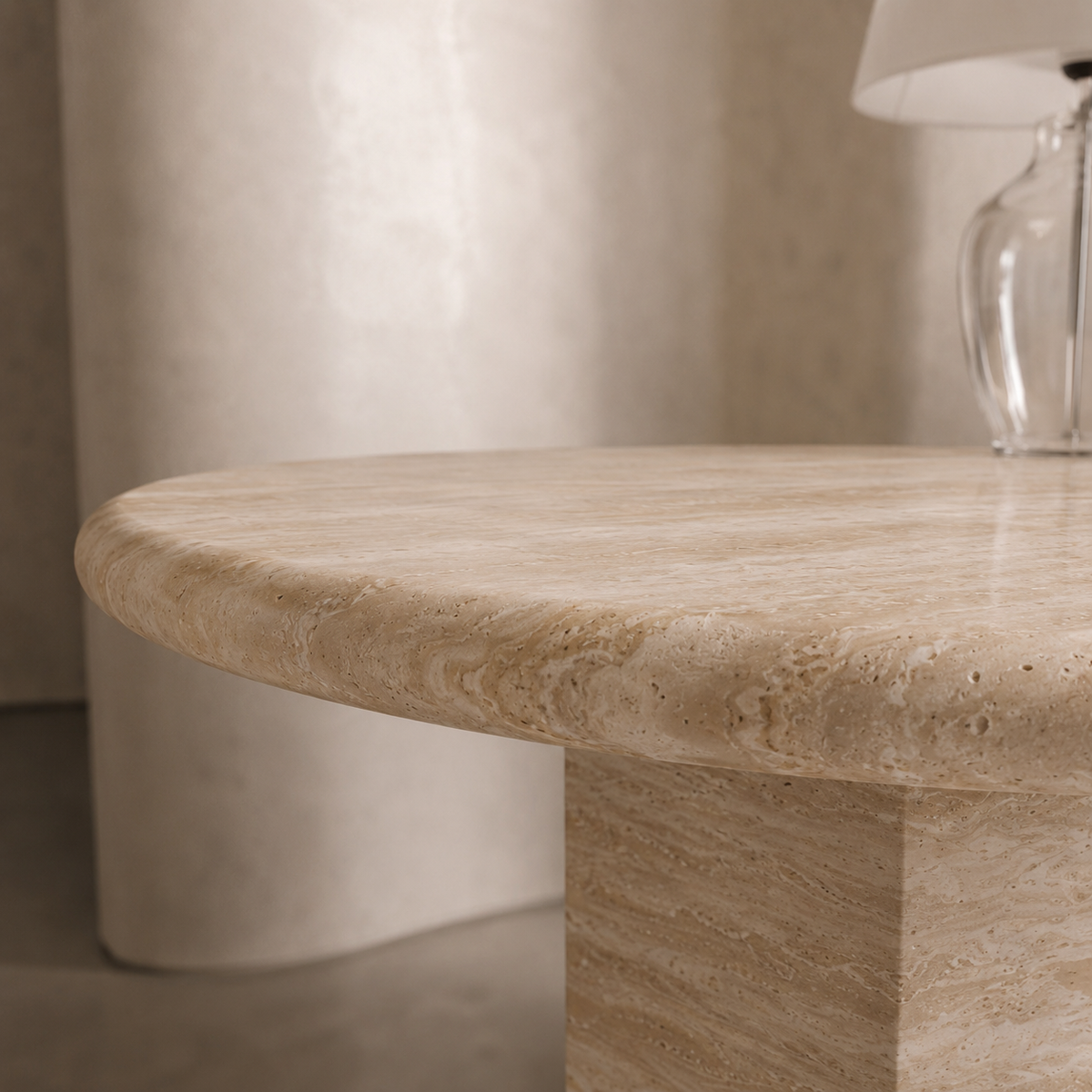 Solenne Marble Side Table | Stoneage Interiors