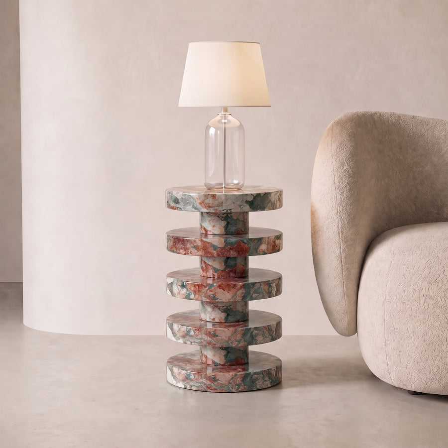 Strata Marble Side Table