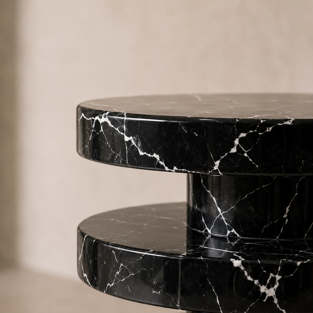 Strata Marble Side Table