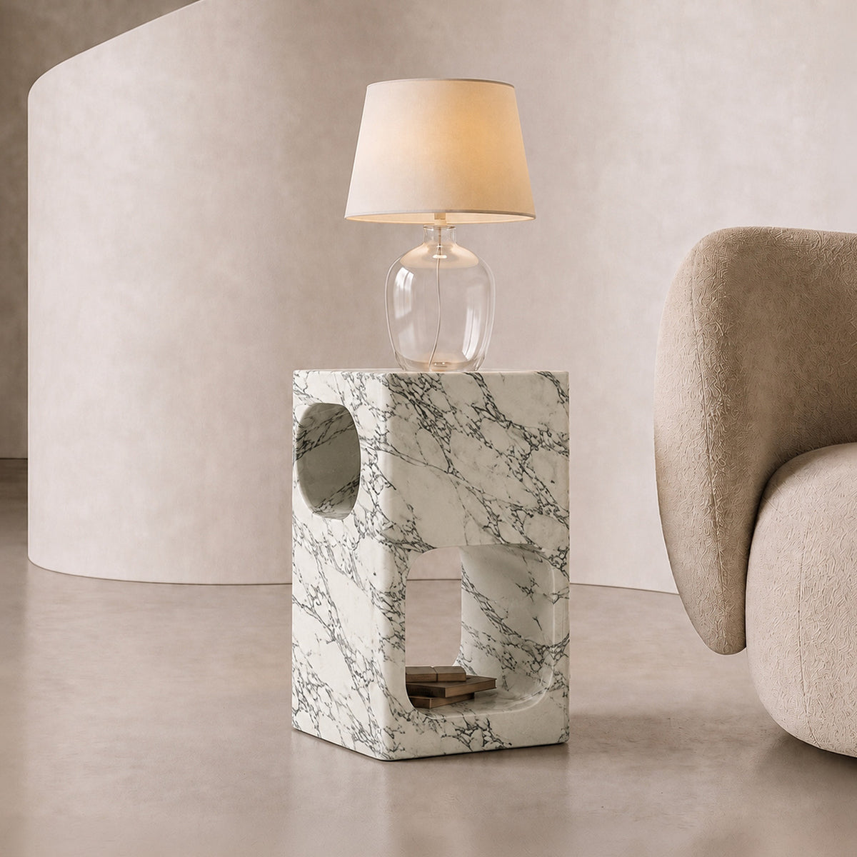 Forma Marble Side Table