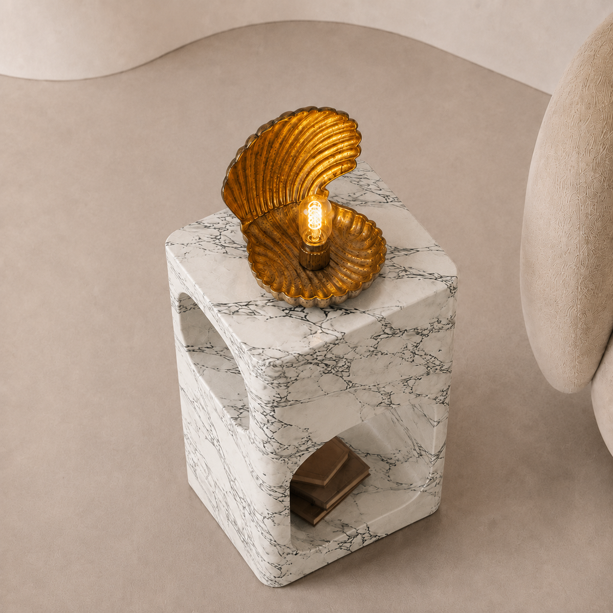 Forma Marble Side Table