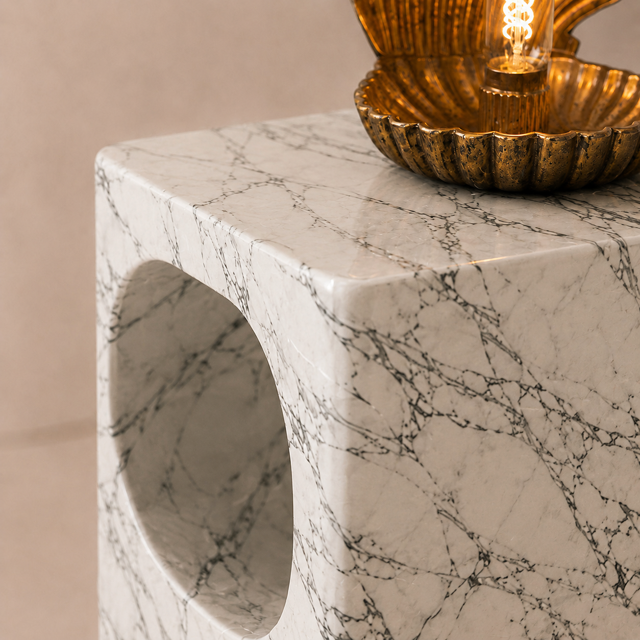 Forma Marble Side Table
