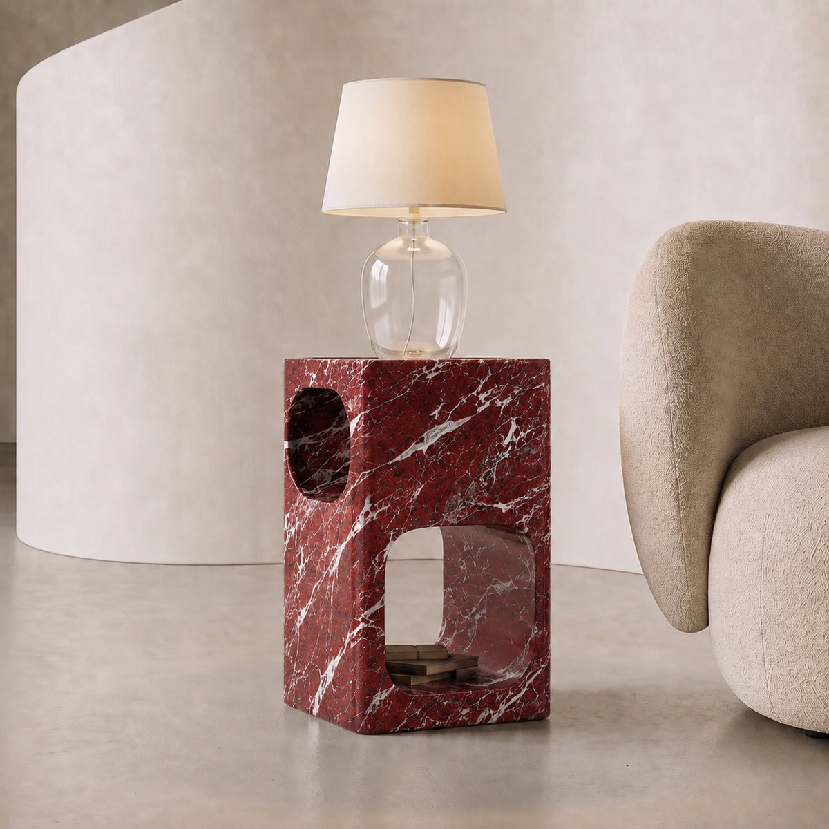 Forma Marble Side Table