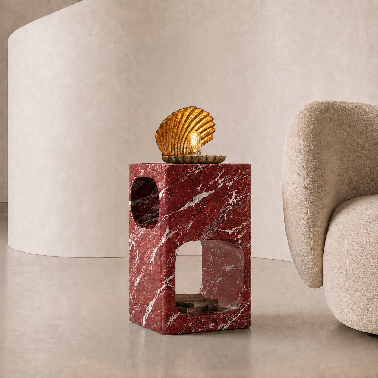 Forma Marble Side Table