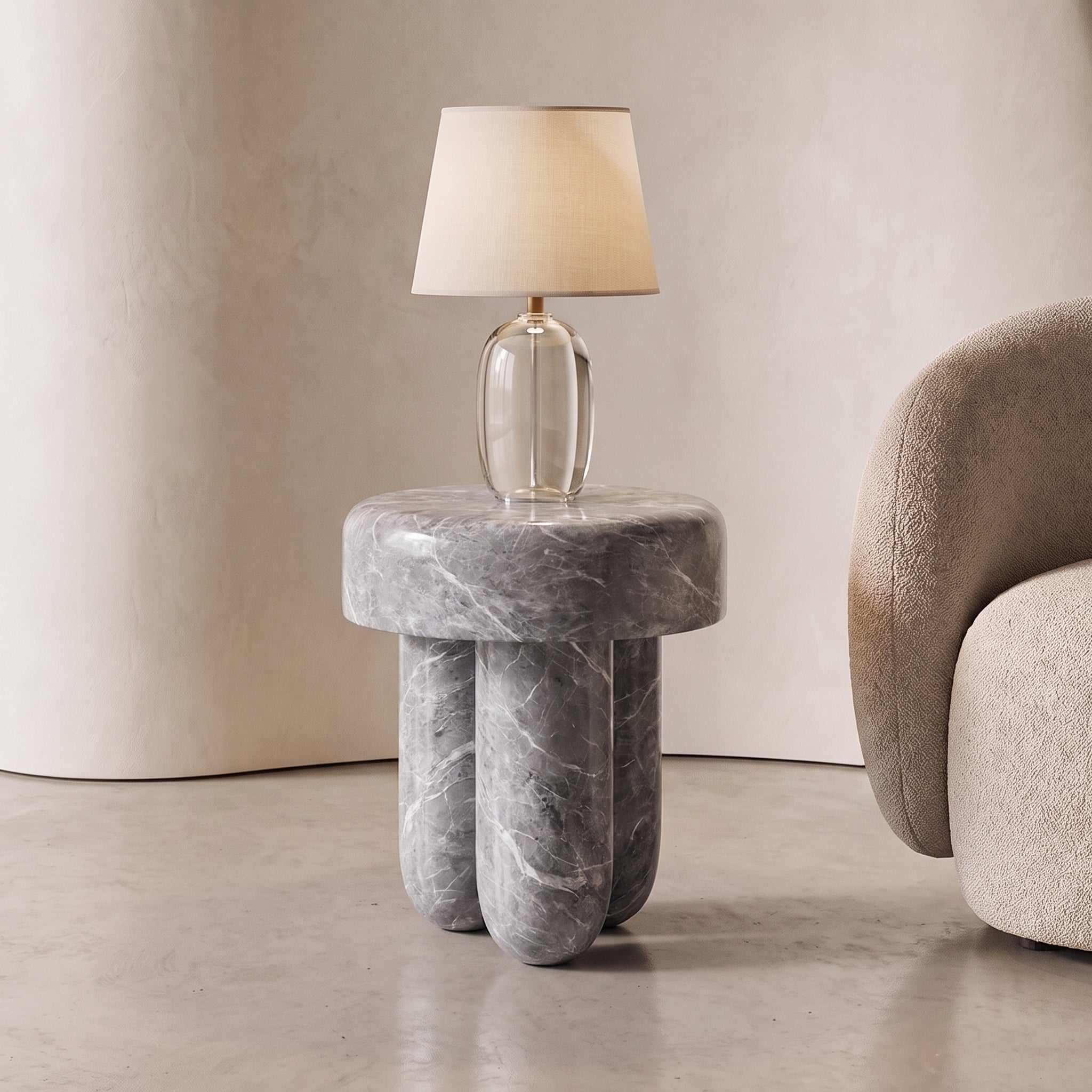 Sora Marble Side Table