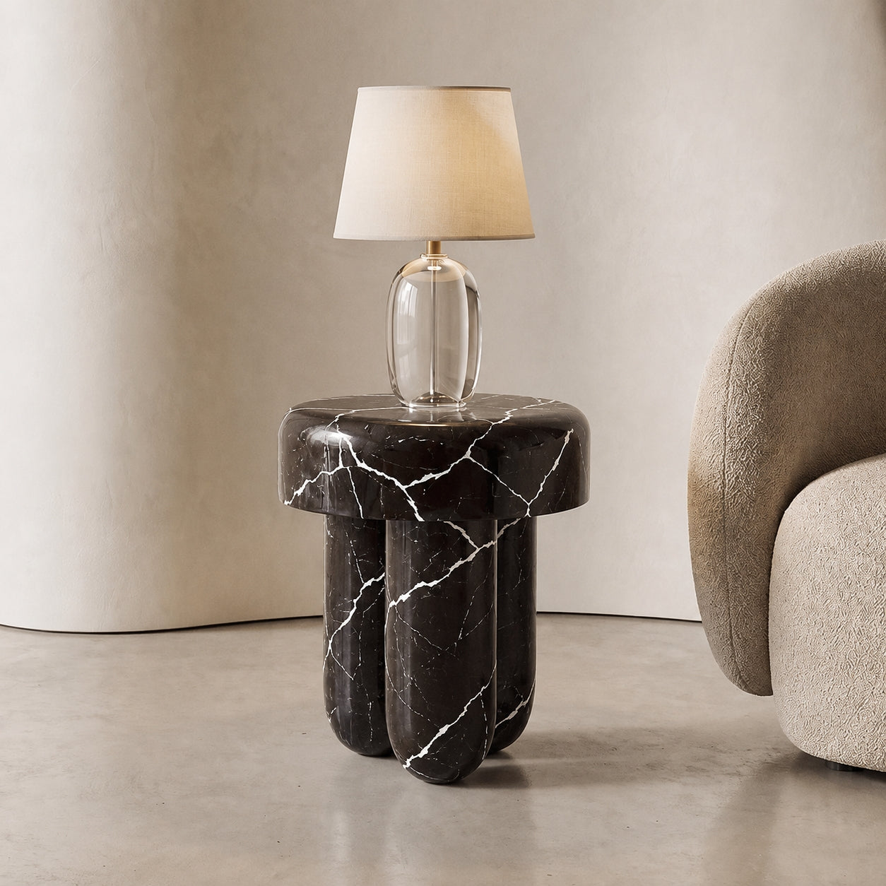 Sora Marble Side Table
