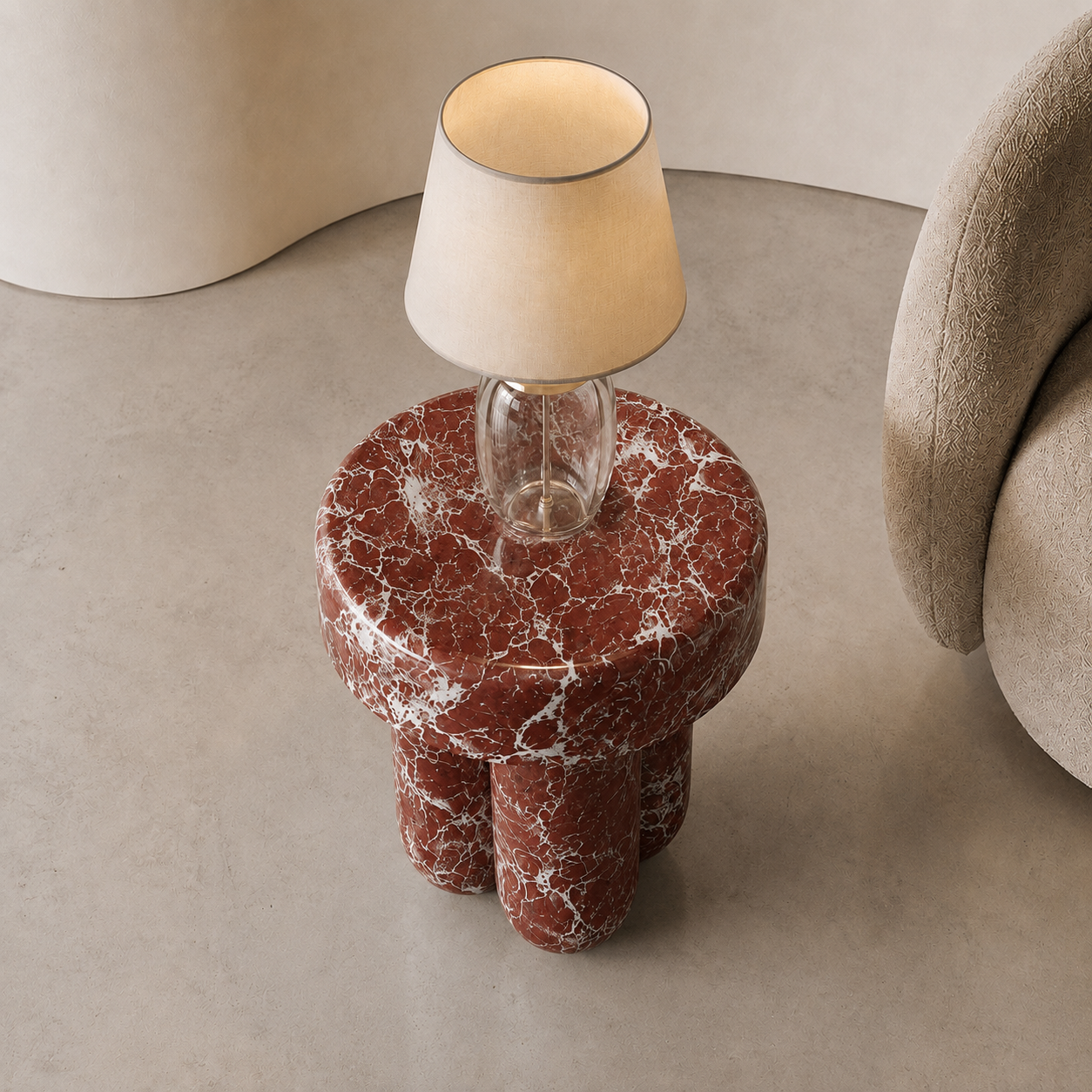 Sora Marble Side Table