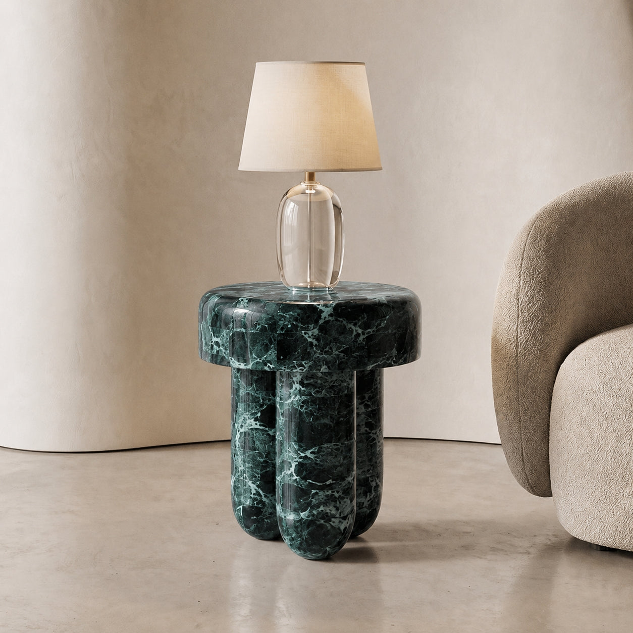 Sora Marble Side Table