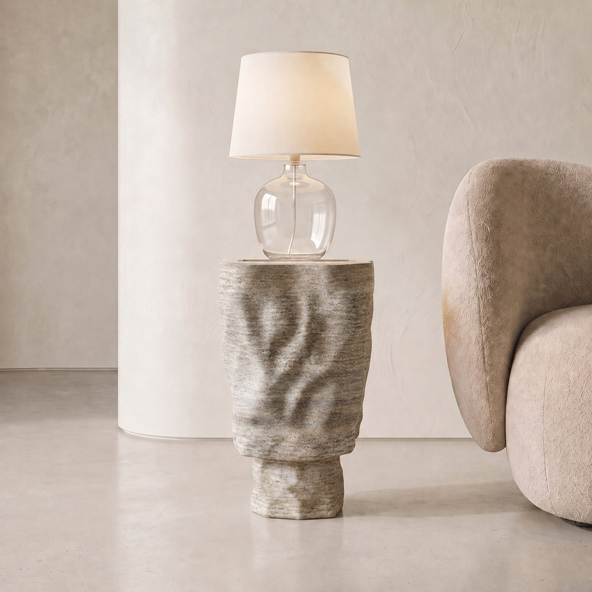 Petra Marble Side Table