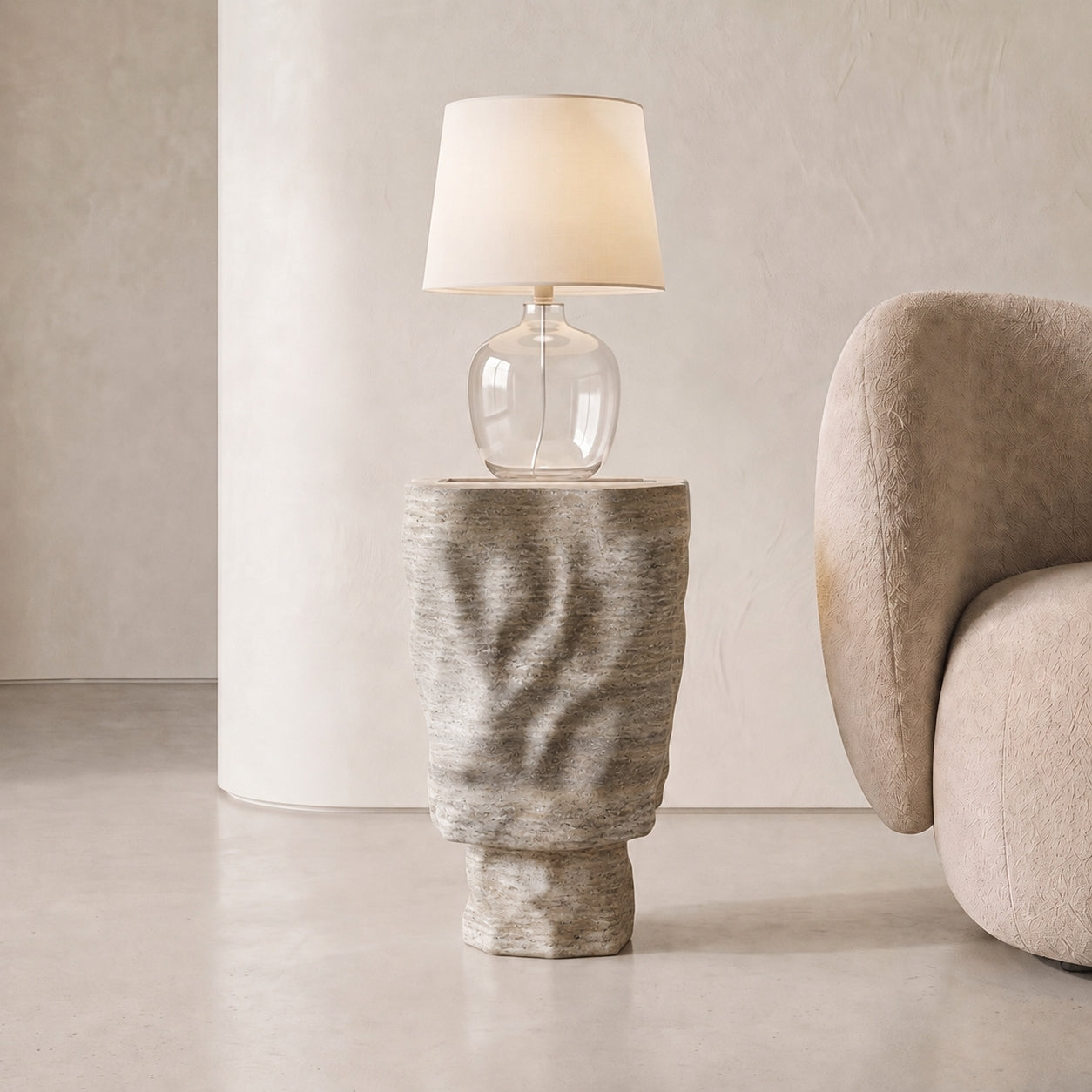 Petra Marble Side Table