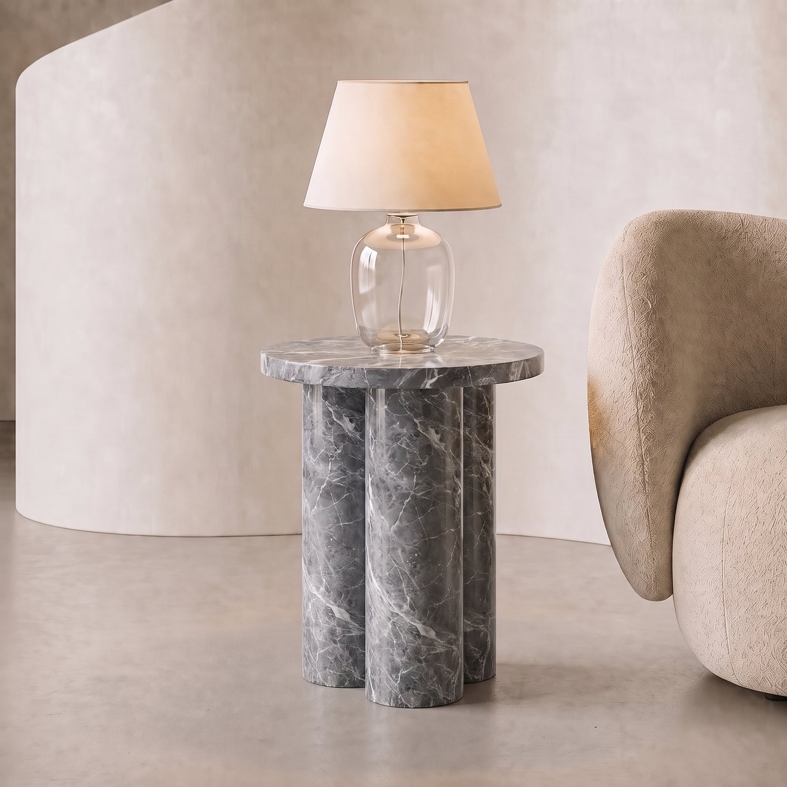Colonna Marble Side Table