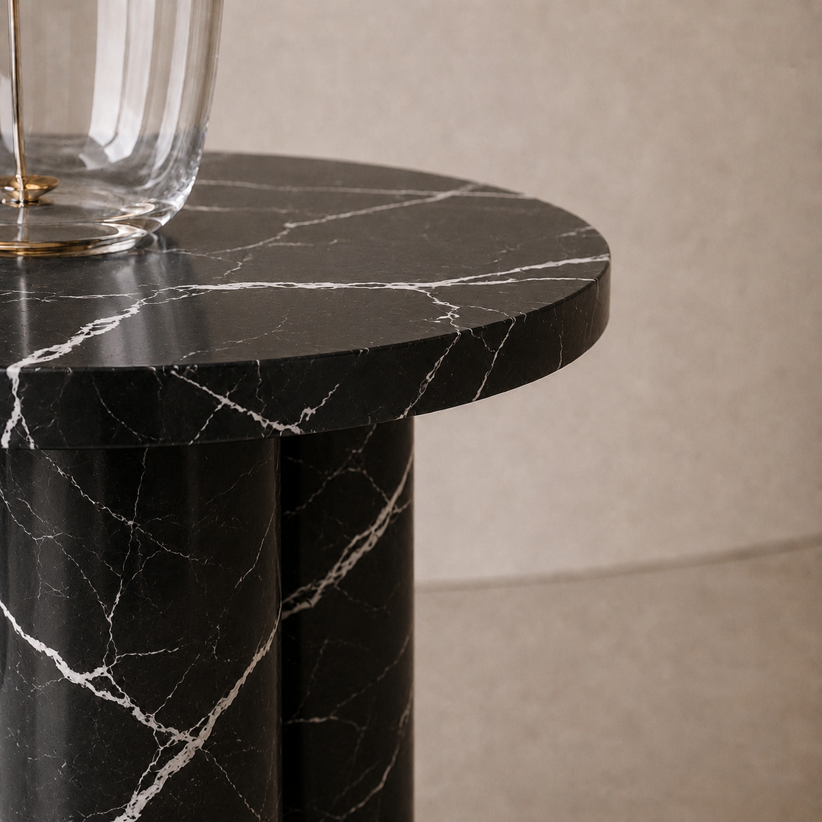 Colonna Marble Side Table | Stoneage Interiors