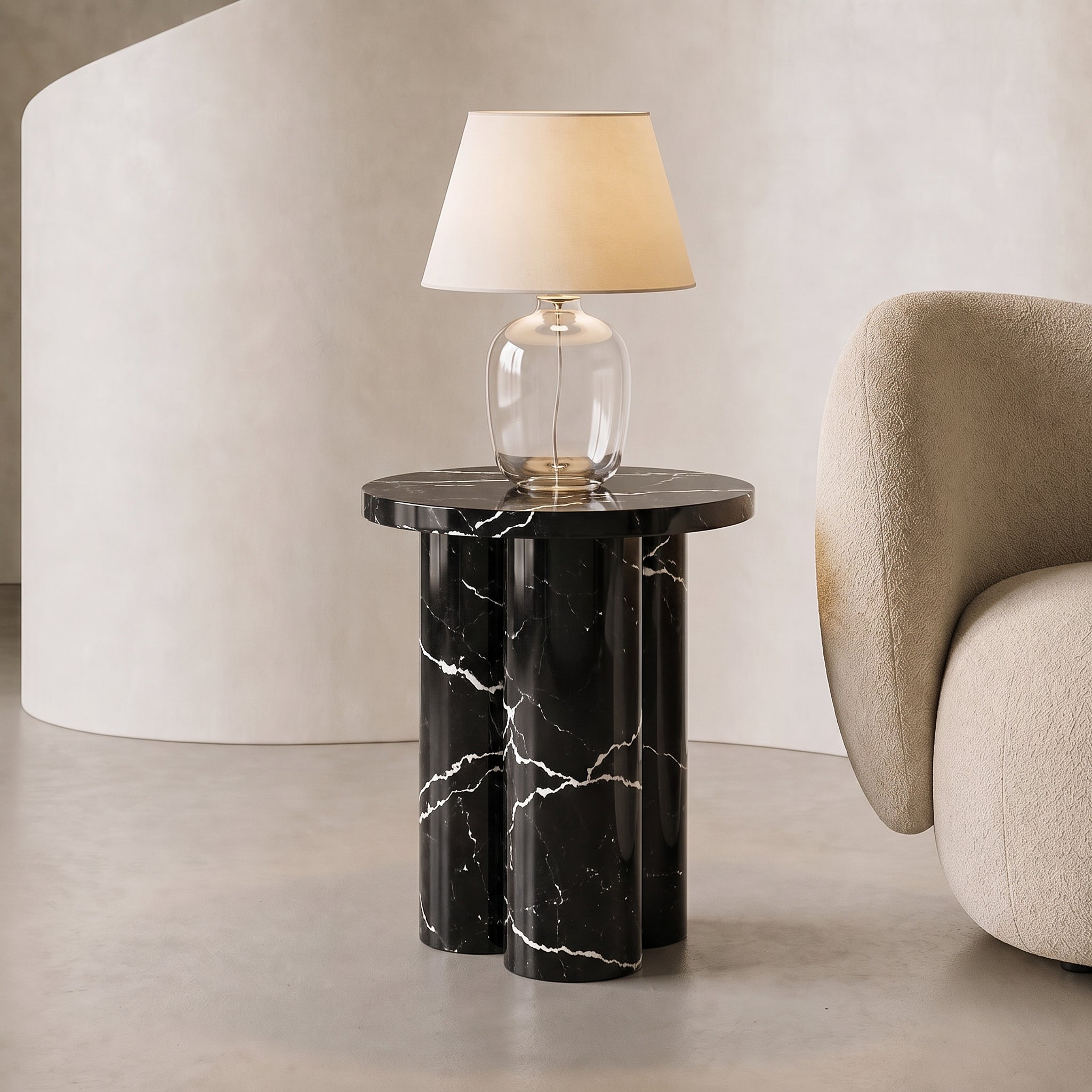 Colonna Marble Side Table