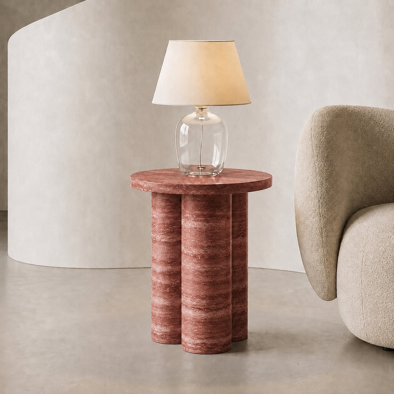 Colonna Marble Side Table