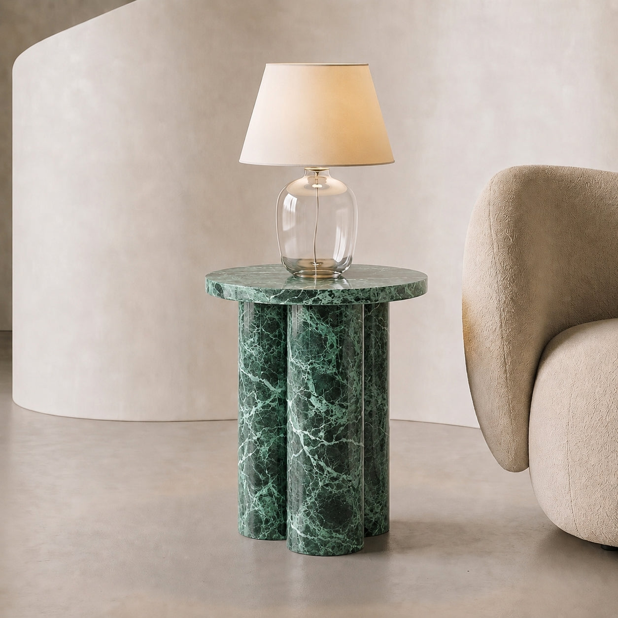 Colonna Marble Side Table