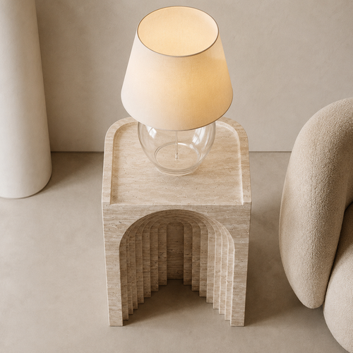 Archway Marble Side Table