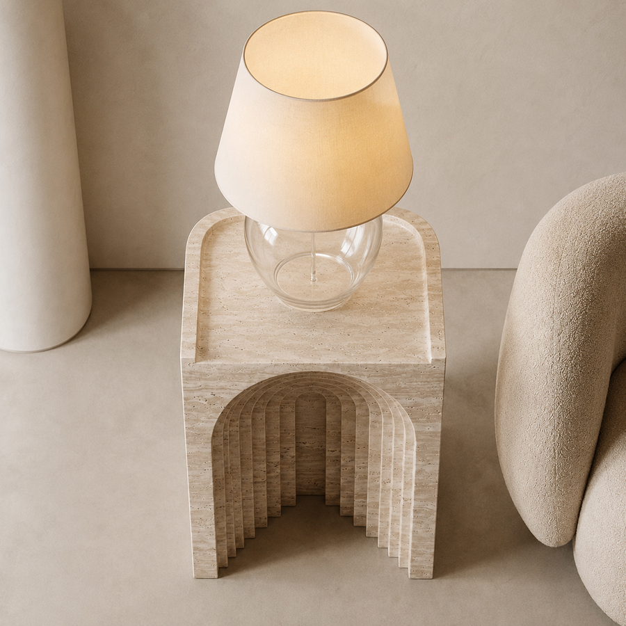 Archway Marble Side Table