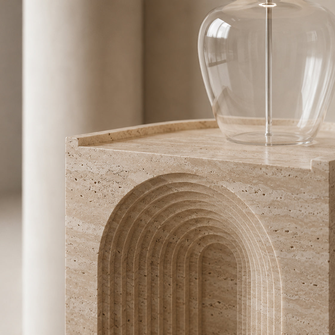 Archway Marble Side Table