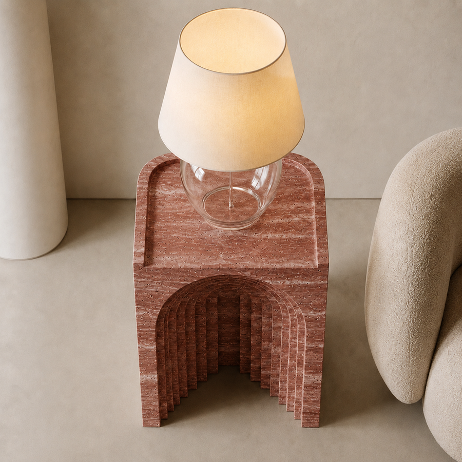 Archway Marble Side Table | Stoneage Interiors