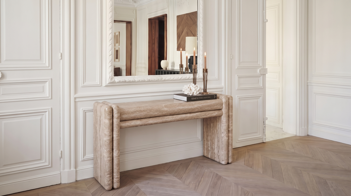 Aurello Marble Console Table
